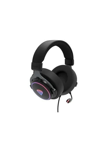GENESIS Neon 764 Auriculares Alámbrico Diadema Juego USB tipo A Negro