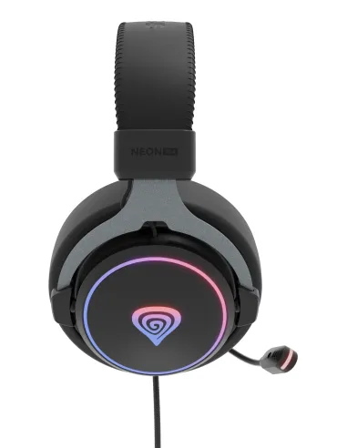 GENESIS Neon 764 Auriculares Alámbrico Diadema Juego USB tipo A Negro