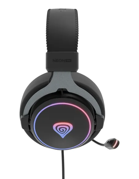 GENESIS Neon 764 Auriculares Alámbrico Diadema Juego USB tipo A Negro