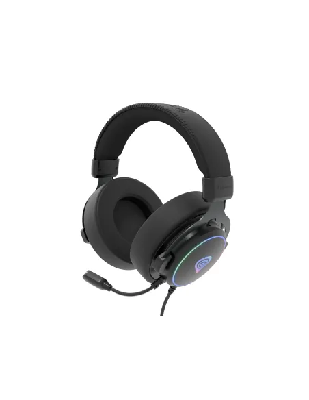GENESIS Neon 764 Auriculares Alámbrico Diadema Juego USB tipo A Negro