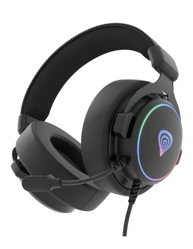 GENESIS Neon 764 Auriculares Alámbrico Diadema Juego USB tipo A Negro