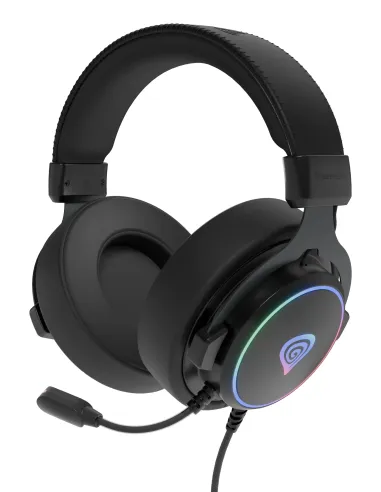GENESIS Neon 764 Auriculares Alámbrico Diadema Juego USB tipo A Negro