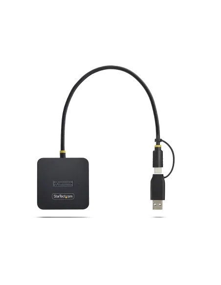 StarTech.com Dock Adaptador USB-C USB-A a NVMe M.2 - 10Gbps - Lector Externo para SSD NVMe M.2 - Sin Herramientas - B+M M-Key