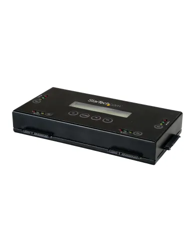 StarTech.com Borrador de 4 Bahías para Discos Duros y SSD SATA de 2,5" y 3,5" - Desinfectador Externo de Discos para Borrado