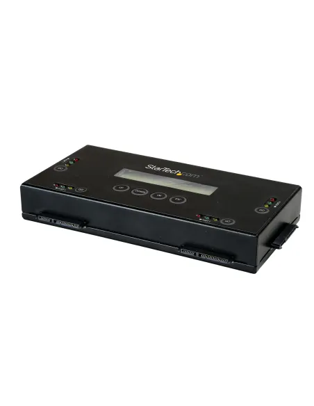 StarTech.com Borrador de 4 Bahías para Discos Duros y SSD SATA de 2,5" y 3,5" - Desinfectador Externo de Discos para Borrado