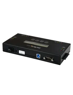 StarTech.com Borrador de 4 Bahías para Discos Duros y SSD SATA de 2,5" y 3,5" - Desinfectador Externo de Discos para Borrado 2