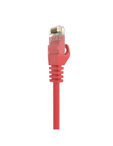 AISENS Cable de Red Latiguillo RJ45 LSZH Cat.6A 500 Mhz UTP AWG24, Rojo, 2.0M
