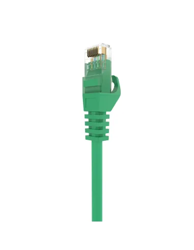 AISENS Cable de Red Latiguillo RJ45 LSZH Cat.6A 500 Mhz UTP AWG24, Verde, 30CM