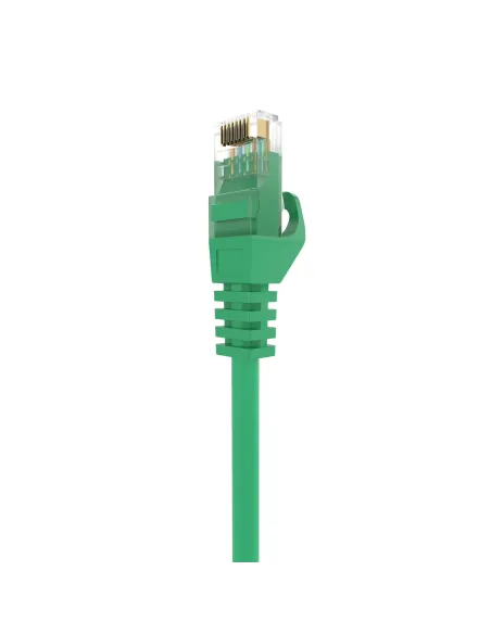 AISENS Cable de Red Latiguillo RJ45 LSZH Cat.6A 500 Mhz UTP AWG24, Verde, 30CM