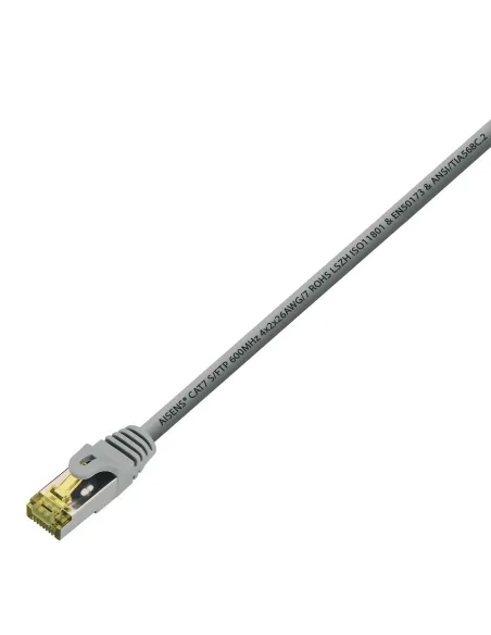 AISENS A146-0333 cable de red Gris 0,5 m Cat7 S FTP (S-STP)