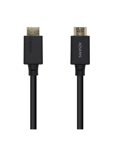 AISENS Cable HDMI V2.1 Ultra Alta Velocidad   HEC Certificado 8k@60Hz 48Gbps, A M-A M, Negro, 1.5m