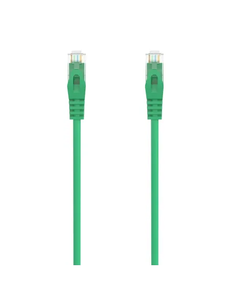 AISENS Cable de Red Latiguillo RJ45 LSZH Cat.6A 500 Mhz UTP AWG24, Verde, 1.5M