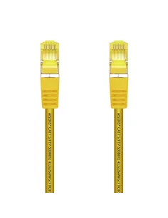 AISENS Cable De Red Latiguillo RJ45 LSZH Cat.7 600 MHz S FTP PIMF AWG26, Amarillo, 25 cm 2