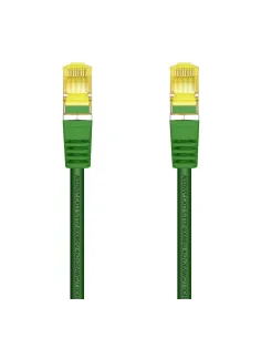 AISENS Cable De Red Latiguillo RJ45 LSZH Cat.7 600 MHz S FTP PIMF AWG26, Verde, 25 cm 2