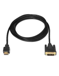 AISENS A117-0090 adaptador de cable de vídeo 1,8 m HDMI tipo A (Estándar) DVI 18+1 Negro 2