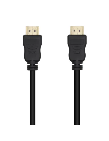 AISENS Cable HDMI V1.4 Alta Velocidad 14+1 CCS, A M-A M, Negro, 1.8 m