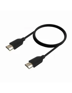 AISENS Cable HDMI V2.0 CCS Premium Alta Velocidad   Hec 4K@60Hz 18Gbps, A M-A M, Negro, 1.0m 2