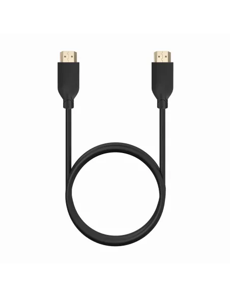 AISENS Cable HDMI V2.0 CCS Premium Alta Velocidad   Hec 4K@60Hz 18Gbps, A M-A M, Negro, 1.0m