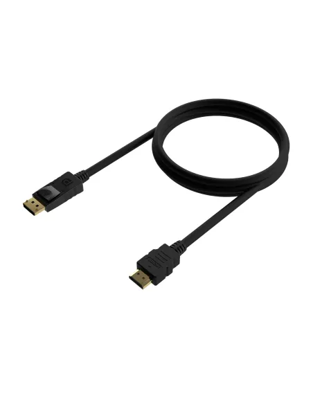 AISENS A125-0551 adaptador de cable de vídeo 1,5 m DisplayPort HDMI tipo A (Estándar) Negro
