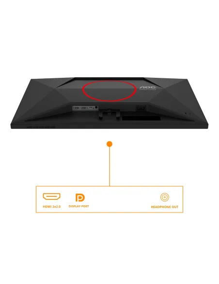 AOC G4 27G4HRE pantalla para PC 68,6 cm (27") 1920 x 1080 Pixeles Full HD LED Negro, Rojo