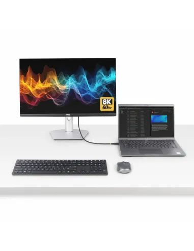 StarTech.com Cable USB4 de 50cm - Cable USB Tipo C Certificado USB-IF - Cable USB-C de 40G - PD 3.1 EPR de 240W - 8K 60Hz -