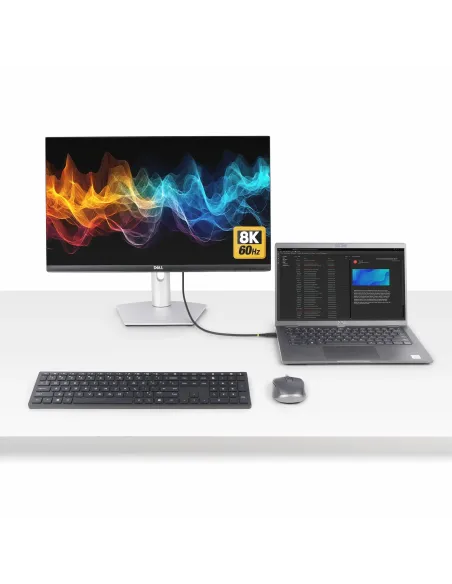 StarTech.com Cable USB4 de 50cm - Cable USB Tipo C Certificado USB-IF - Cable USB-C de 40G - PD 3.1 EPR de 240W - 8K 60Hz -