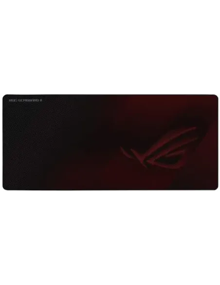 ASUS ROG Strix Scabbard II Alfombrilla de ratón para juegos Negro, Rojo