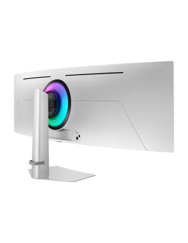 Samsung G93SD pantalla para PC 124,5 cm (49") 5120 x 1440 Pixeles Dual QHD OLED Plata
