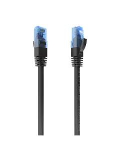 AISENS Cable De Red Latiguillo RJ45 Cat.6 UTP AWG26 CCA, Negro, 15 m