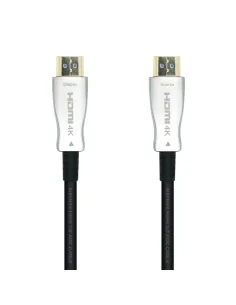 AISENS Cable HDMI V2.0 AOC Premium Alta Velocidad   HEC 4k@60Hz 18Gbps, A M-A M, Negro, 20m