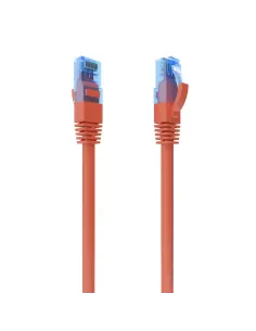 AISENS Cable De Red Latiguillo RJ45 Cat.6 UTP AWG26 CCA, Rojo, 4.0 m