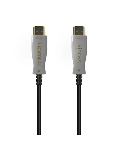 AISENS Cable HDMI V2.0 AOC Premium Alta Velocidad   Hec 4K@60Hz 4 4 4 18Gbps, A M-A M, Negro, 100m