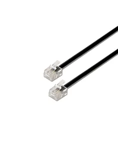 AISENS A143-0319 cable telefónico 2 m Negro