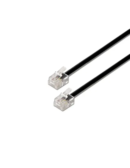 AISENS A143-0319 cable telefónico 2 m Negro