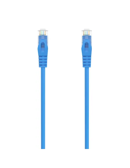 AISENS Cable de Red Latiguillo RJ45 LSZH Cat.6A 500 Mhz UTP AWG24, Azul, 1.5M