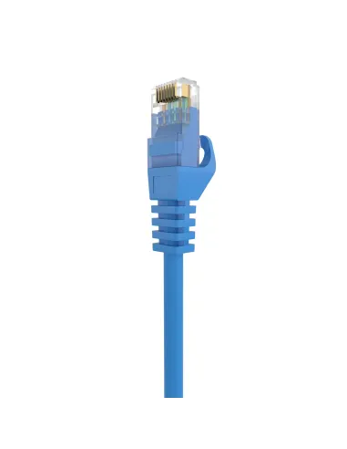 AISENS Cable de Red Latiguillo RJ45 LSZH Cat.6A 500 Mhz UTP AWG24, Azul, 1.5M