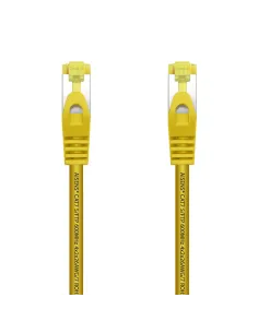 AISENS Cable De Red Latiguillo RJ45 LSZH Cat.7 600 MHz S FTP PIMF AWG26, Amarillo, 2.0 m