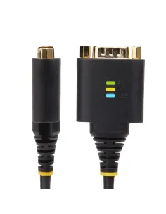 StarTech.com Cable Adaptador USB a 2 Puertos Serie de 60cm - Cable Conversor USB a Serial - Retención COM - FTDI - Protección 2