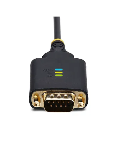StarTech.com Cable Adaptador USB a 2 Puertos Serie de 60cm - Cable Conversor USB a Serial - Retención COM - FTDI - Protección