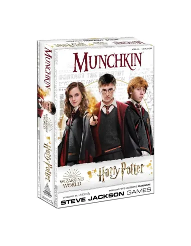 Juego de mesa munchkin harry potter edad recomendada 11 años idioma ingles