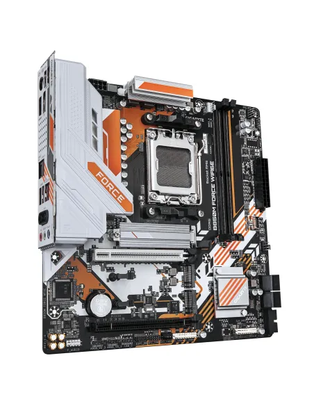 GIGABYTE B850M FORCE WIFI6E Placa Base – Compatible con procesadores AMD Ryzen serie 9000, VRM digital de 8+2+2 fases, hasta