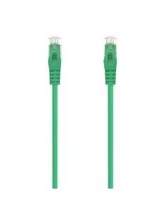 AISENS Cable de Red Latiguillo RJ45 LSZH Cat.6A 500 Mhz UTP AWG24, Verde, 0.5M