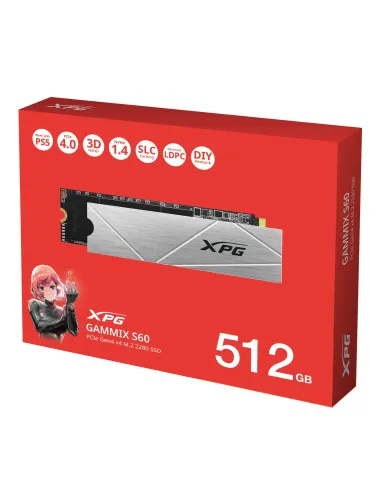 XPG GAMMIX S60 512 GB M.2 PCI Express 4.0 NVMe 3D NAND
