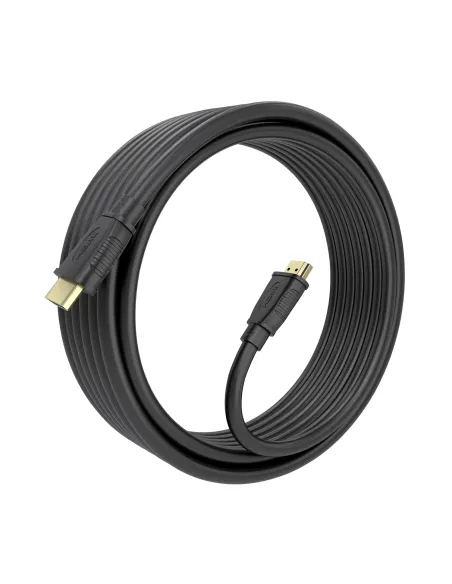 AISENS Cable HDMI V2.1 CCS Ultra Alta Velocidad   HEC 8K@60Hz 48Gbps, A M-A M, Negro, 4.0m