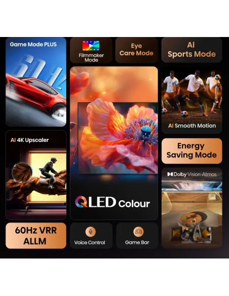Hisense 43E7Q 109,2 cm (43") 4K Ultra HD Smart TV Wifi Negro