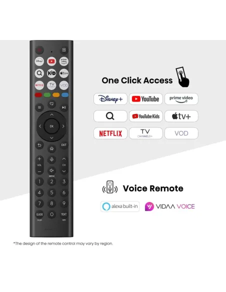 Hisense 43E7Q 109,2 cm (43") 4K Ultra HD Smart TV Wifi Negro