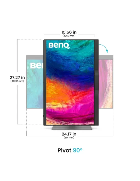 BenQ PD2770U pantalla para PC 68,6 cm (27") 3840 x 2160 Pixeles 4K Ultra HD LCD Negro