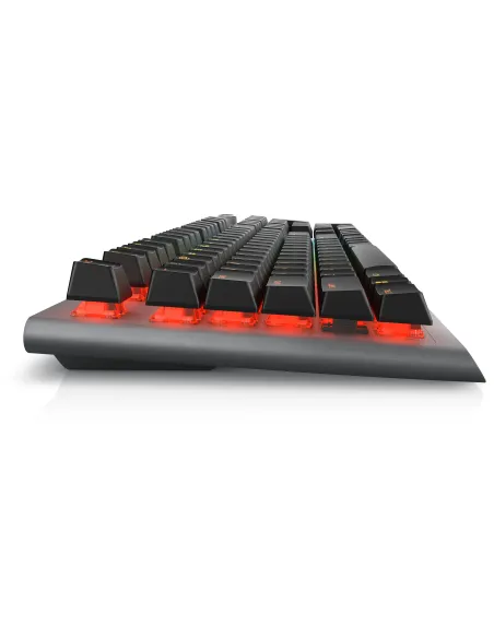 Alienware Tri-Mode AW920K teclado Juego USB + RF Wireless + Bluetooth Gris