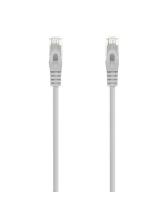 AISENS Cable de Red Latiguillo RJ45 LSZH Cat.6A 500 Mhz UTP AWG24, Gris, 30CM