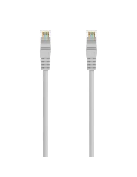 AISENS Cable de Red Latiguillo RJ45 LSZH Cat.6A 500 Mhz UTP AWG24, Gris, 30CM